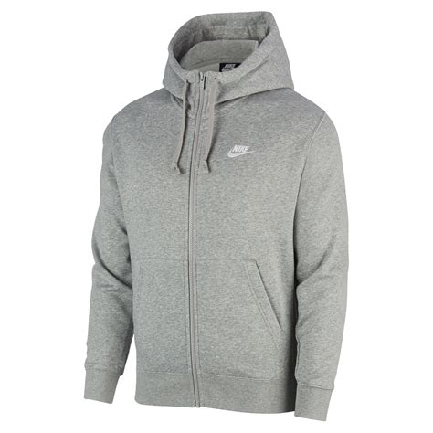 nike zip up fleece hoodie